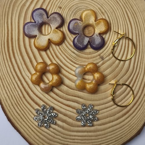 Boucles d'oreilles pampilles et créoles