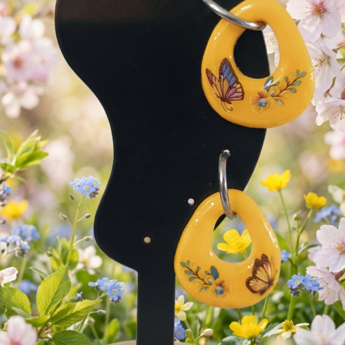 Boucles d'oreilles pampilles