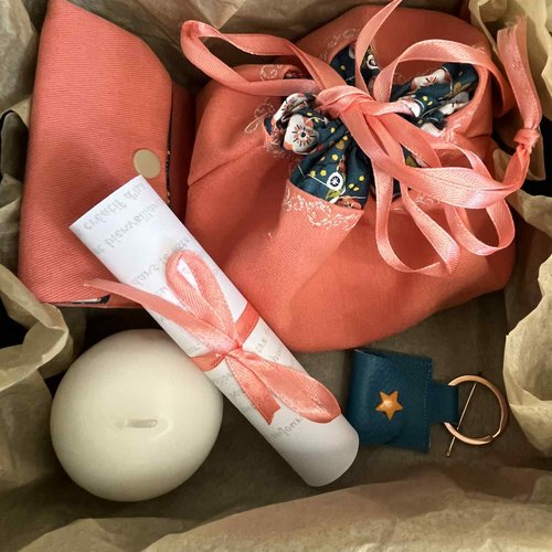 Coffret “pensées douces” – création artisanale incluant 100 pensées positives et accessoires - l'univers créatif d'isa