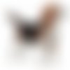 Écusson patch brodé beagle applique thermocollant coudre broderie chien de chasse personnalisé panier masque polo bob