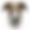 Écusson patch brodé greyhound applique thermocollant broderie chien lévrier