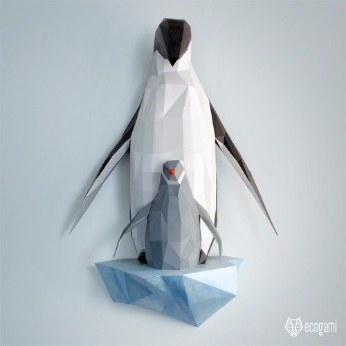 Pingouins en papier