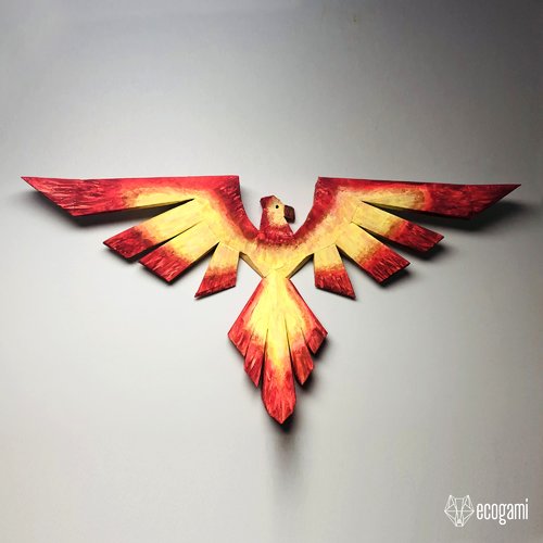 Aigle phoenix papercraft