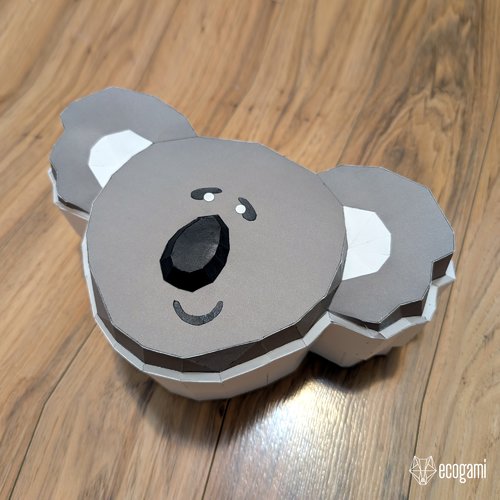 Boîte koala papercraft