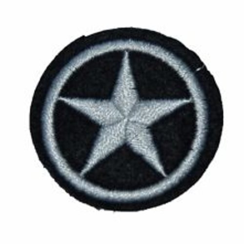 Patch etoile ecusson thermocollant couture 