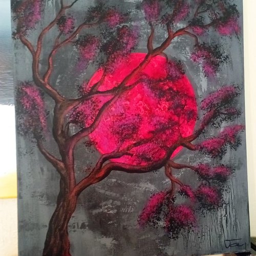Lune rouge de novembre