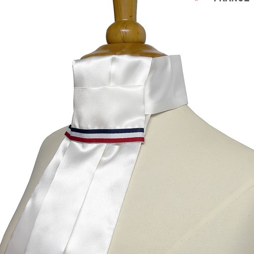 Cravate de dressage équestre - drapeau français