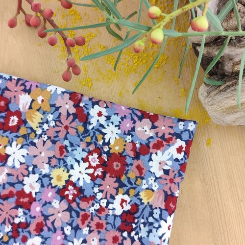 Pochette costume à petites fleurs liberty - pour adulte et/ou enfant - mariage, cérémonie
