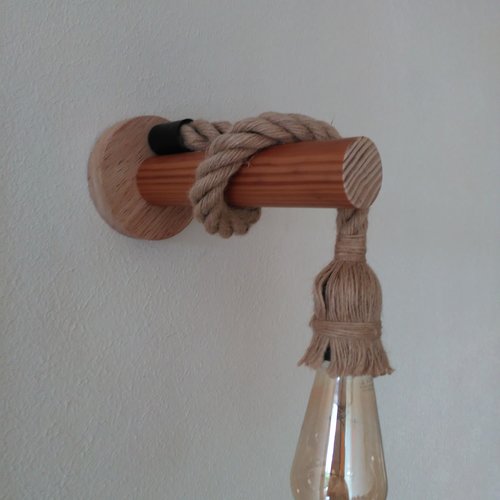 Applique murale, luminaire de création, lampe artisanal, luminaire de décoration, lampe de style vintage,création original.