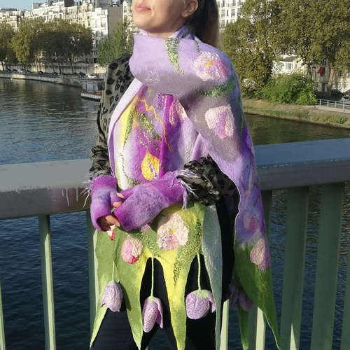 Écharpe de luxe pour femme