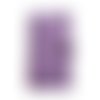 Protège passeport pour chien housse de carnet de santé carlins rock violet accessoire carlins nom brodé