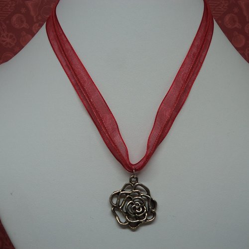Coloré Coeurs Rouges Collier pour Saint-Valentin Bijouterie Femmes Mère