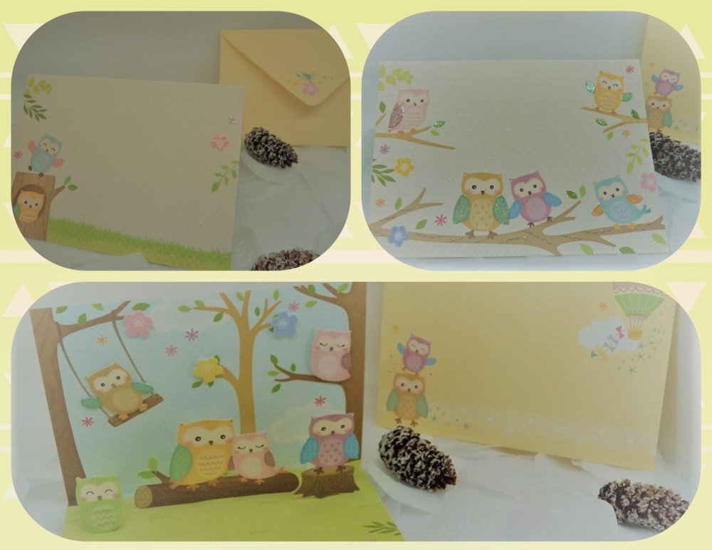 Carte 3d Fait Main Les Hiboux C Est Chouette A Offrir Anniversaire Naissance Noel Paques Fete Un Grand Marche