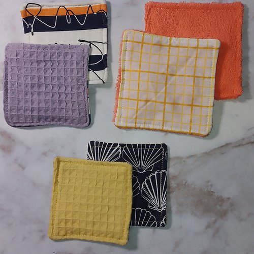 Carrés démaquillants & bébé oeko-tex