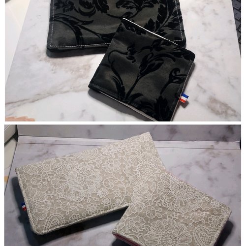 Ensemble porte-feuille & protège-chéquier