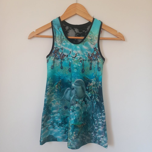 Robe,robe taille 6 ans,robe fille,cadeau fille,cadeau enfant,robe été, coeur,robe couleur,dauphin,tortue,vacances