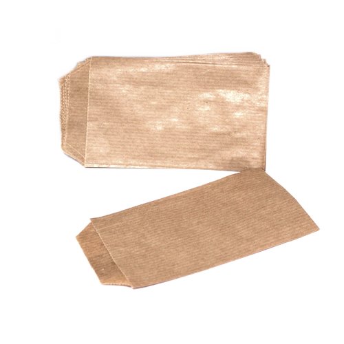 25 pochettes kraft naturel
