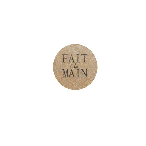 120 stickers "fait à la main"