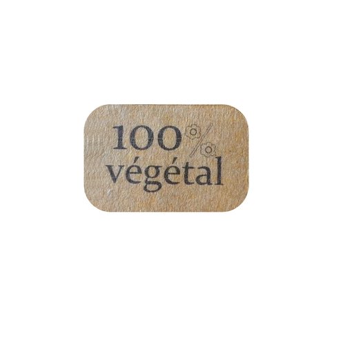 50 stickers "100% végétal"