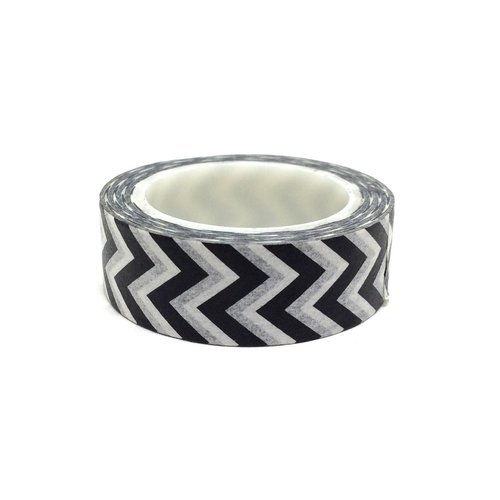 Masking tape chevrons 