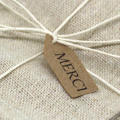 80 étiquettes "merci"