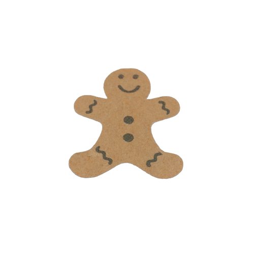 Autocollants bonhomme pain d'épices