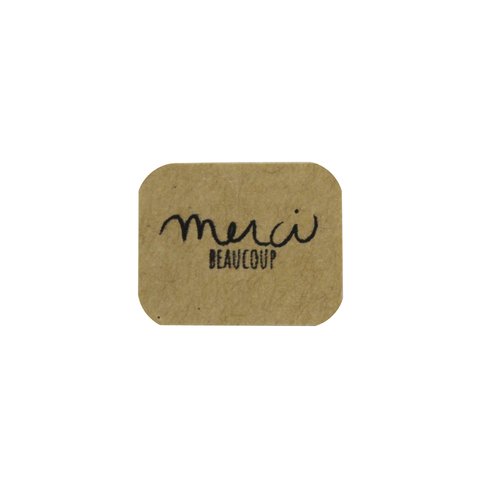 84 stickers "merci beaucoup"