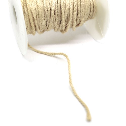 Fil en chanvre beige