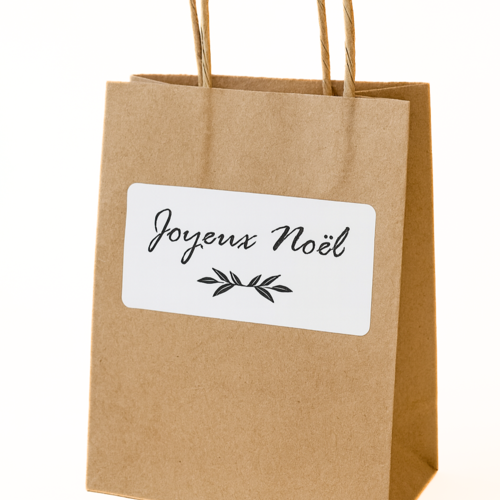 25 stickers " joyeux noël "