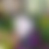 Gros cœur avec fleur, message personnalisé, intérieur/extérieur