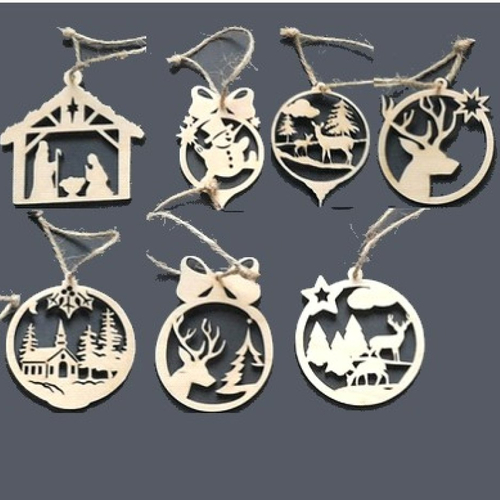Boules noël (assortiment 04)