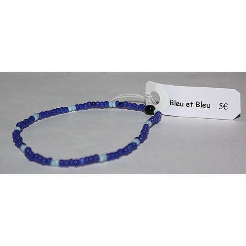 Bleu et … bleu