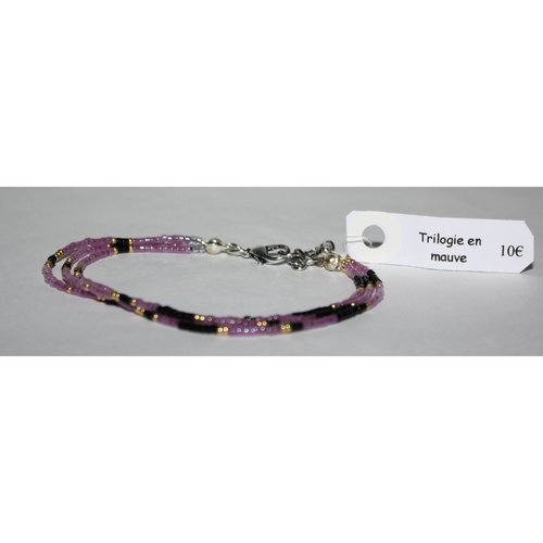 Trilogie en mauve