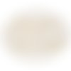 Lot 50 étiquettes stickers joyeux anniversaire or blanc neuf