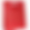 1 boite cadeau cartonnée sac sachet fantaisie avec velcro 16x12.5x6 rouge pois or