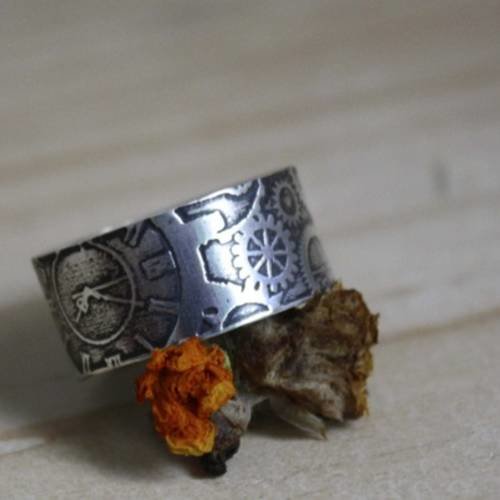 bague argent steampunk bague argent steampunk