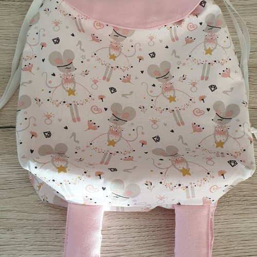 Sac à dos maternelle avec poche intérieure