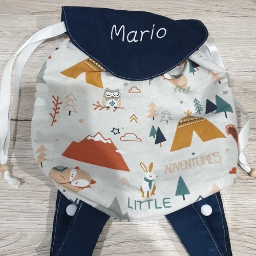 Sac à dos maternelle nounou bébé