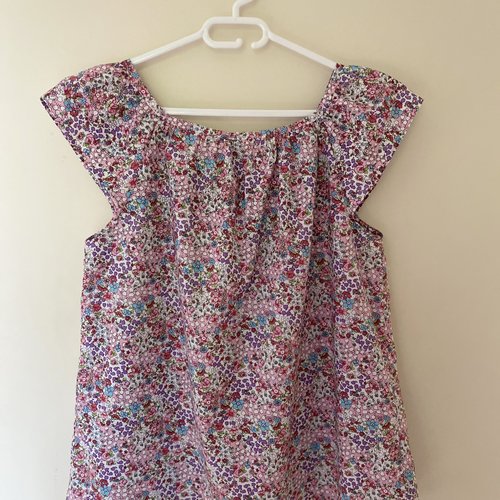 Blouse femme en voile de coton