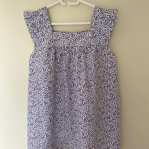 Blouse femme en voile de coton