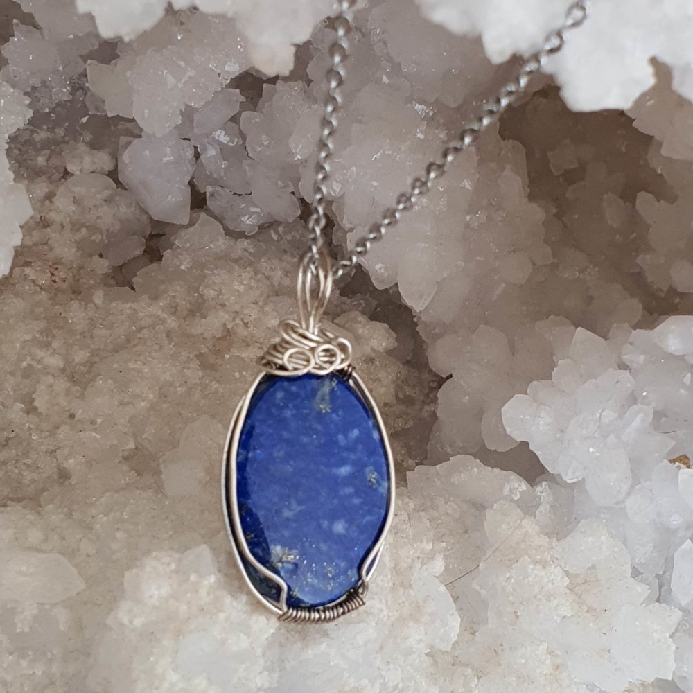 Pierre naturelle en Lapis Lazuli, accessoires de décoration pour