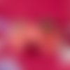 Barrette nœud en tissu japonais – environ 10 cm