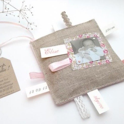 Faire Part Naissance Ou Bapteme Le Doudou Etiquettes N 1 Eloise Un Grand Marche
