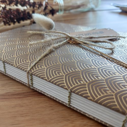 Carnet de note, d'écriture couverture souple