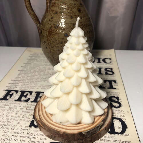 Bougies d’arbre de noël, décor, bougie d’hiver, cadeau de noël