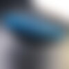 Barrette bleu originale en pâte polymère et résine – 100% artisanale