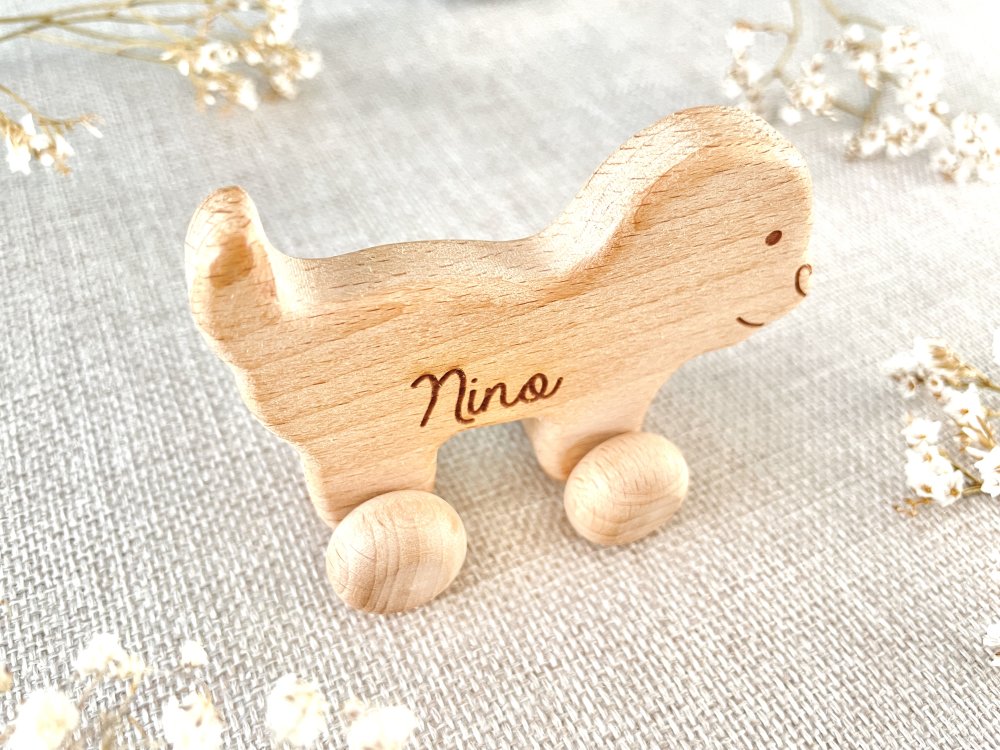 Jouet En Bois Personnalise Cadeau Naissance Bebe Un Grand Marche