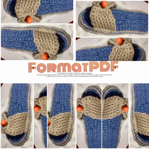 Master class( étape par  étape) en photo format pdf ,tutoriels fabrication en français, chaussons au crochet fait main