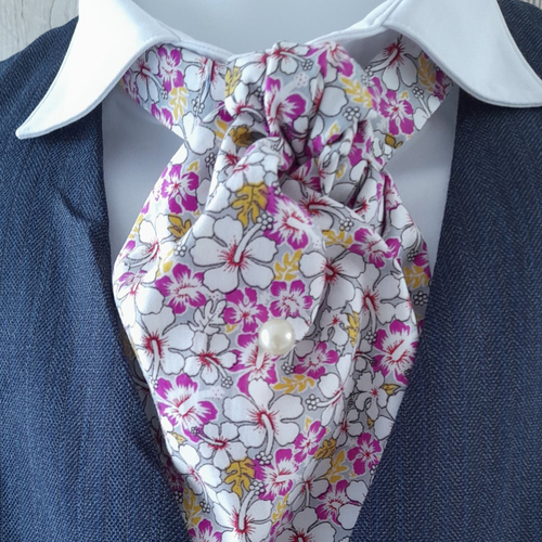 Foulard cravate ascot et pochette assortie, cadeau de noel pour homme, foulard,  cravate de mariage, carré de poche, accessoires de costume