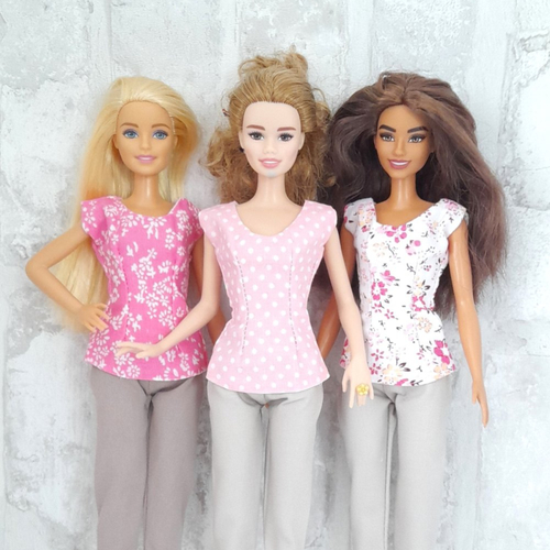 Vêtements pour poupée barbie, cadeau petites filles, tenues pour poupées mannequin